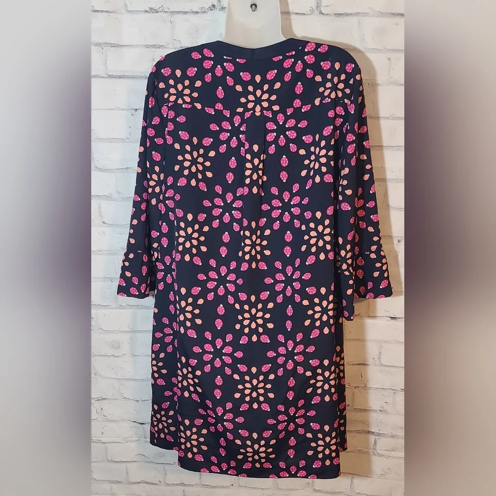 Crown & Ivy Navy Ladybug Dress Sz 18 - Picture 5 of 7